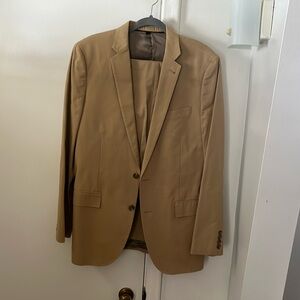 J.Crew ludlow khaki suit.